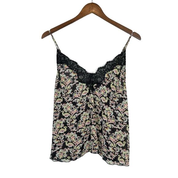 Free People Intimates NWT Pretty Little Thing Cami Black Paisley Lace Tank - Picture 5 of 10